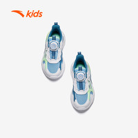 安踏儿童 ANTA KIDS安踏童鞋宝宝灯鞋2025夏季网面透气跑鞋发光鞋子闪光运动鞋子 安踏白/湖水蓝/黑-1 28码