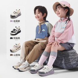 牧童 轻便减震 山岩咖 22码 儿童运动鞋