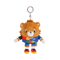 天中金 2024欧洲杯吉祥物周边手办摆件钥匙扣