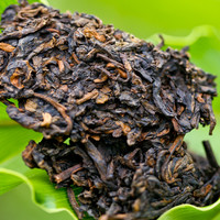 普洱茶熟茶古树茶纯料彩程2012年曼松357克年份熟茶 357g