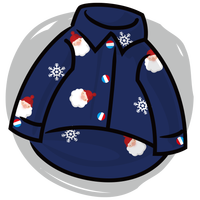 宝眷 UNPET 狗狗衣服宠物猫狗节日喜庆日系棉质长袖衣圣诞雪花衬衫