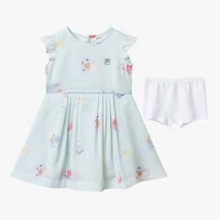 女小童（105-130）裙子女童可爱休闲梭织连衣裙（含短裤）
