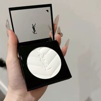 圣罗兰 YSL /圣罗兰 YSL皮革粉饼透明/肤色大白饼7.5g 持久控油定妆蜜粉饼