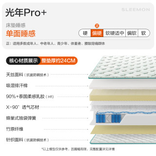 喜临门 Sleemon 光年 pro+床垫 180*200