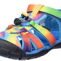 KEEN 适合儿童 Seacamp Ii Cnx 运动凉鞋 现代 Vivid BlueOriginal Tie Dye 尺码7 Toddler