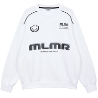 MLMR MY LIFE MY RULES春季新款时尚潮流宽松字母印花长袖卫衣男士衣服M23333013 165
