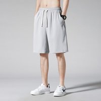 RVFAN短裤男夏季外穿薄款潮牌运动五分裤子速干冰丝中裤宽松休闲大裤衩 KC K117  建议体重120-130斤