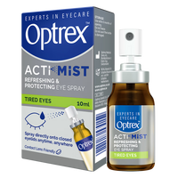 Optrex 爱滴氏Optrex润眼喷雾缓解眼疲劳10ml眼药水眼干涩干眼症非滴眼液护眼隐形眼镜润眼液儿童进口
