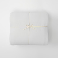 無印良品 MUJI 凉柔 褥垫 床褥家用软垫垫子 灰色 加大双人床用180×200cm
