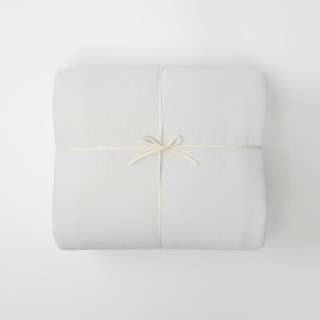 無印良品 MUJI 凉柔 褥垫 床褥家用软垫垫子 灰色 加大双人床用180×200cm