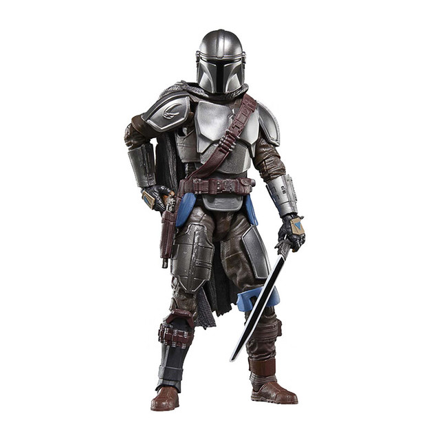 Hasbro 孩之宝 STARWAR星球大战电影同款周边礼物黑色系列曼达洛人人偶G0365