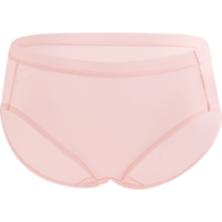 金三塔5条装真丝中腰内裤女士桑蚕丝纯色三角内裤 (水感蓝+肤色+粉+浅青瓷+灰) 5条