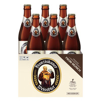 Budweiser/百威 德国小麦黑啤  瓶装 450ml 6瓶