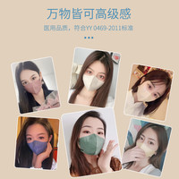DR.CHU/初医生 3D立体折叠式 医用外科口罩 型号:折叠式耳挂式, 规格:13.5㎝×7.5㎝。型号:折叠C形耳挂式,规格:11.0㎝×9.3㎝、10.2㎝×7.6㎝、14.0㎝×11.0㎝ 。