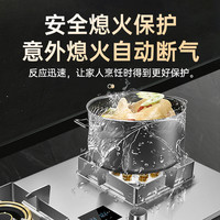 590小尺寸燃气灶天然气家用煤气灶双灶九腔猛火灶大功率液化气炉