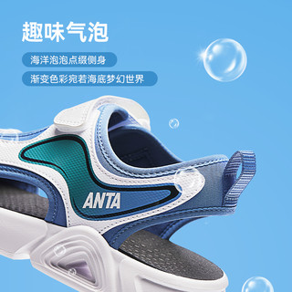  ANTA/安踏 防滑 儿童凉鞋  【男童】年代蓝/安踏白-1 39码