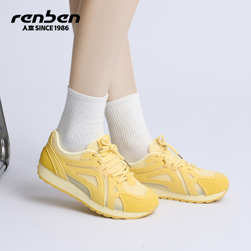  RENBEN/人本 透气 女士运动鞋