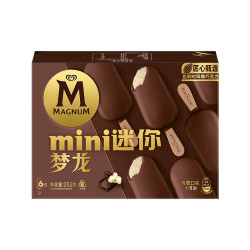 梦龙 MAGNUM 和路雪 迷你梦龙 香草口味冰淇淋 42g*6支