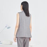 【配饰仅拍摄】无袖叠穿休闲职业职场外搭正装西装马甲外套女