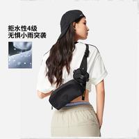 李宁 LI-NING腰包男女同款户外便捷出行防泼水百搭斜挎包休闲运动小挎包