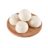 粮溪谷巷山东老面馒头大白面纯手工黑全燕荞麦馒头美食早餐白面饽 千层戗面馒头12个 1440g