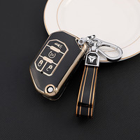 蓝宝海龙 适用于吉普汽车钥匙套 牧马人壳 撒哈拉扣 全包高档个性男女 TPU钥匙包