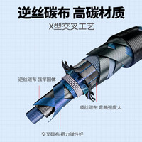 金泉金泉泰坦湖库版二代轻量巨物竿鱼竿手竿超轻超硬高碳大物竿台钓竿 泰坦湖库版二代8.1米 赠缠把带