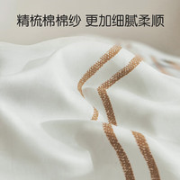 罗莱儿童床上用品四件套纯棉活力 棒球小熊床笠款200*230cm