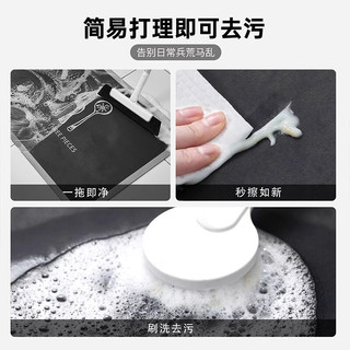 KAYE家用厨房地垫防油防水长条垫子蹭灰脚垫免洗可擦吸水防滑垫可 GZN-Y爱家-08 40x60cm(一件装）