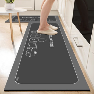 KAYE 家用厨房地垫防油防水长条垫子免洗可擦 GZN-Y爱家