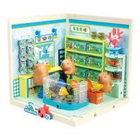 JAKI 佳奇 超级小镇系列 FK023 缤纷水族店 叠叠屋