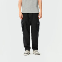 Levi's李维斯男士宽松直筒美式复古简约休闲工装风黑色牛仔长裤 M