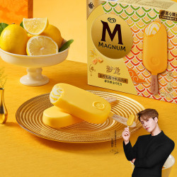 梦龙 MAGNUM 小金龙金柠乳酪口味冰淇淋 65g*4支