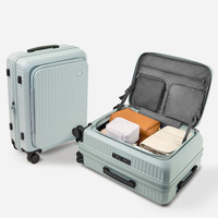 CONWOOD 小木新款侧开盖深仓行李箱可扩展拉杆箱旅行箱20寸登机箱