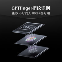 88VIP：德施曼 大圣 Q5 MPro（标准版）智能锁猫眼可视大屏GPT指纹密码防盗门锁 高端黑