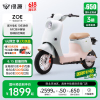 绿源 ZOE  新国标电动自行车可上牌 代步电瓶车 到门店选颜色（无需驾照）