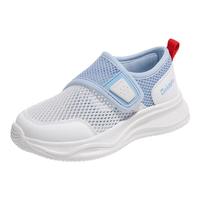 芭芭鸭儿童运动鞋网面小白鞋2025夏季男女童鞋子透气包头凉鞋