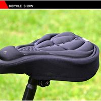 山地车3D坐垫套自行车坐垫单车加厚硅胶海绵座垫软鞍装备配件座套