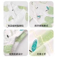 婴儿和尚服短袖套装夏季薄款男女宝宝纯棉夏装幼儿童短裤分体衣服