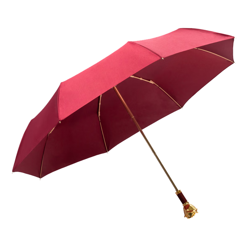 雨狐（FOXRAIN） foxrain复古英式雨伞女折叠玫瑰花贵族伞高级感防晒两用高端定制