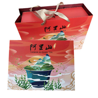 平茗台湾茶叶礼盒装2025新茶台原产清香型阿里山高山茶360克过节