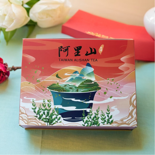 平茗台湾茶叶礼盒装2025新茶台原产清香型阿里山高山茶360克过节