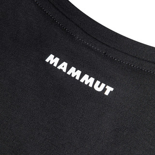 猛犸象（MAMMUT）Tree Wool 女士户外运动舒适休息抗菌透气羊毛短袖T恤 黑色 M