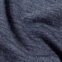 猛犸象(MAMMUT)Tree Wool 女士户外运动舒适休息抗菌透气羊毛短袖T恤 深海蓝混色 S