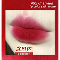 TF16口红节女tf80/15/50/27专柜礼盒tf100口红 tf黑细管92丝锻哑光_冷调正红色