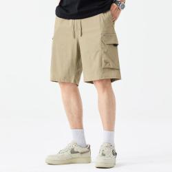 马克华菲 夏季男式短裤休闲商务工装短裤百搭简约日常运动
