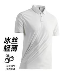 ROMON 罗蒙 男士短袖夏季薄款速干弹力t恤polo衫男