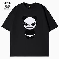 HIPANDA/你好熊猫 纯棉 男士T恤