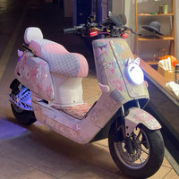 OIMG高端小牛N1s动力版电动车带app智能锂电池NQi电摩改装版60V可上牌 黄色 N1S小屏（没有手续裸车）无app