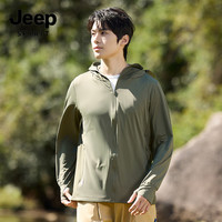 JEEP SPIRIT防晒衣2025防紫外线透气外套男女款7030 冰川蓝 M